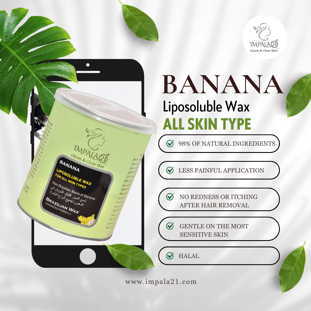 Impala 21 Banana Liposoluble Wax 800 ml - Impala 21