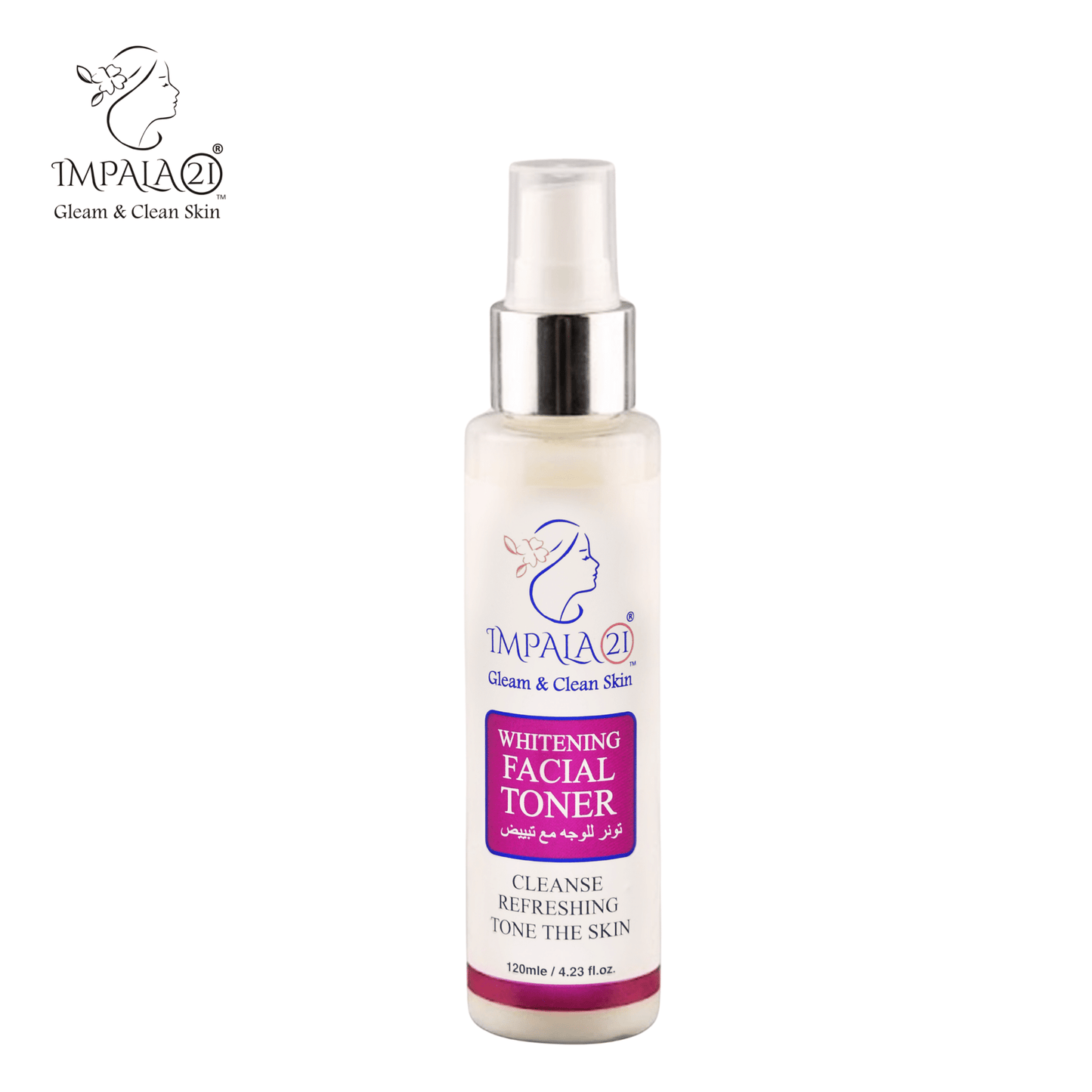 Impala 21 Whitening Facial Toner 120 ml (Small) - Impala 21