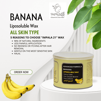 Impala 21 Banana Liposoluble Wax 400 ml - Impala 21