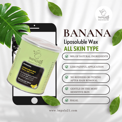 Impala 21 Banana Liposoluble Wax 800 ml - Impala 21