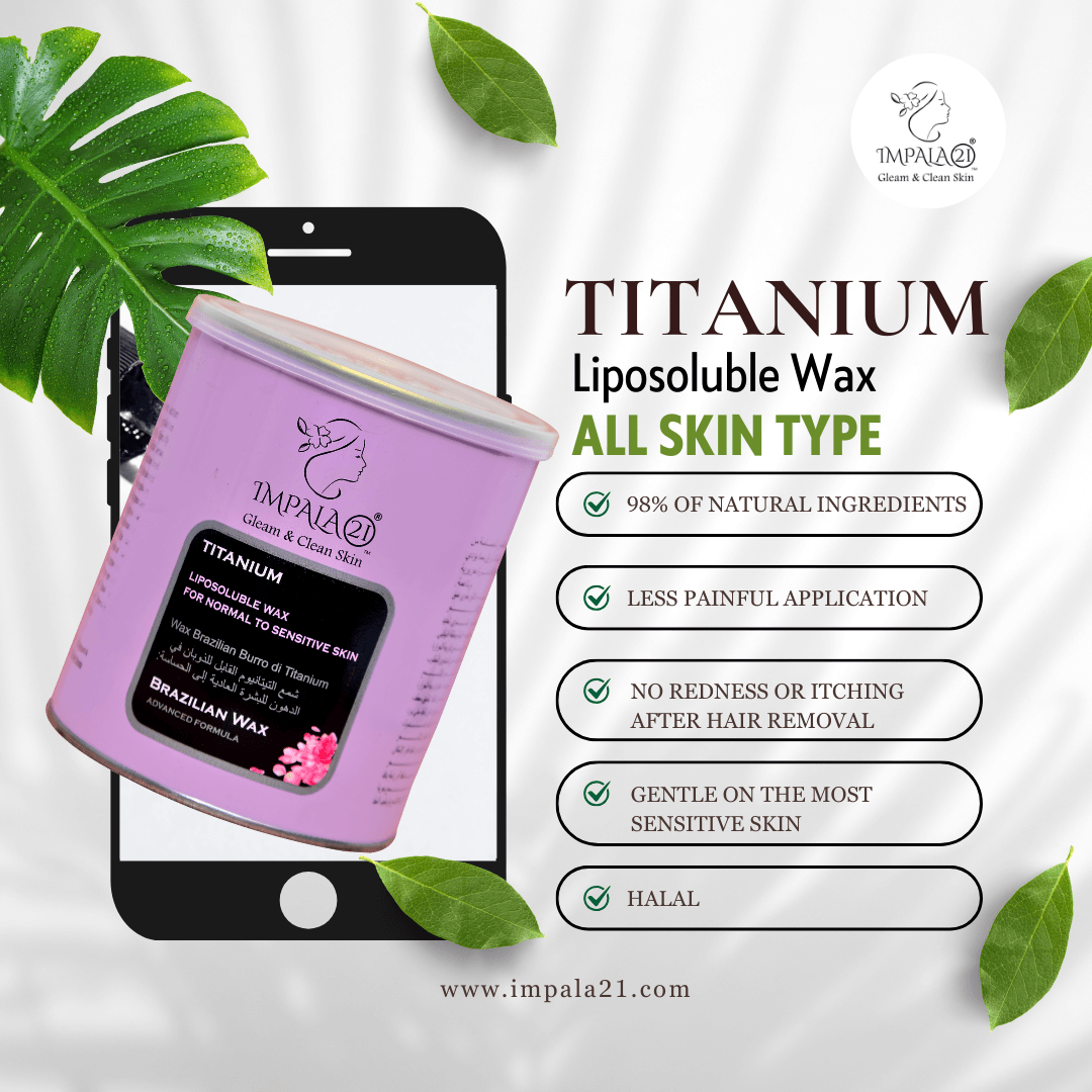 Impala 21 Brazilian Titanium Liposoluble Wax 800 ml - Impala 21