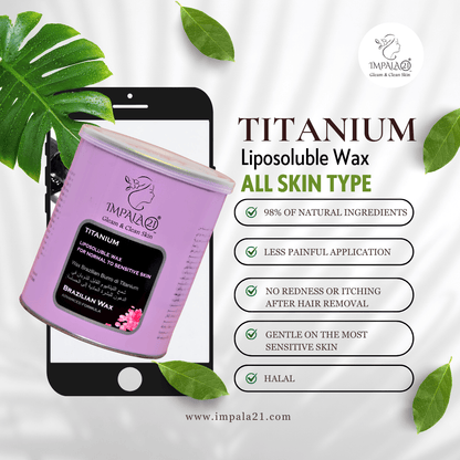 Impala 21 Brazilian Titanium Liposoluble Wax 800 ml - Impala 21