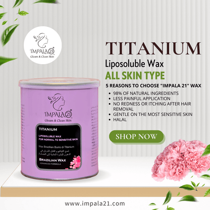 Impala 21 Brazilian Titanium Liposoluble Wax 800 ml - Impala 21