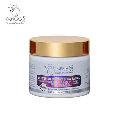 Impala 21 Whitening Instant Glow Facial Kit 3 in 1 Bundle - Impala 21